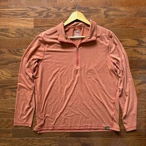 Men’s L.L. Bean Burnt Orange Pull Over